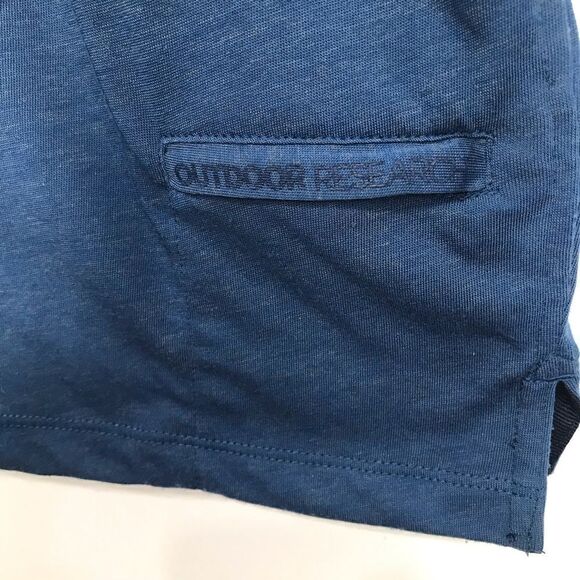 Outdoor Research Blue Quarter Zip Lightweight Performance Dri Release Polo Shirt - Picture 12 of 16